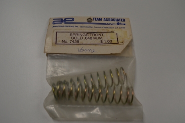 Team Associated Front Spring | Gold .046 #7425