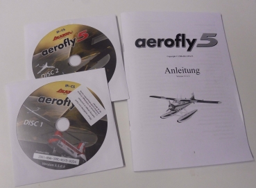 Aerofly RC5 DVD Version 5.5.0.9 ( Ohne Flight Controller) #D5100 ***Weihnachtsangebot***