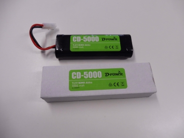 D-Power NiMH 7,2 - 5000 Akkupack ,Tamiya-Stecker #CD500072