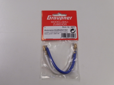 Graupner motor connection cable set # 2977