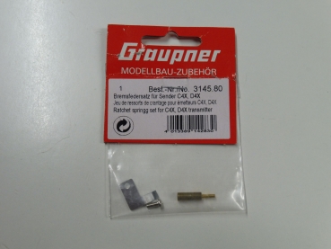 Graupner Bremsfedersatz für Sender C4X , D4X #3145.80