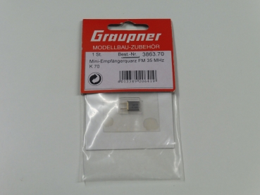 Graupner JR Mini Empfänger-Quarz FM | 35Mhz | K70 #3863.70