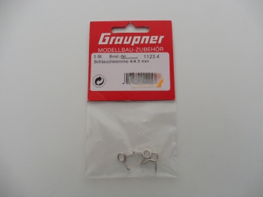 Graupner hose clamp 4.5-5.0 # 1123.4