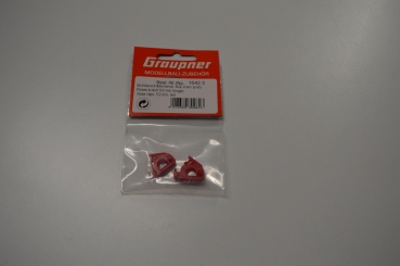 Graupner hose clamp 5/2mm | Red #1642.5