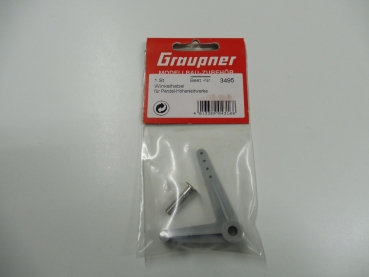 Graupner angle lever for pendulum stabilizers # 3495
