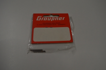 Graupner Helimax metal pins 2x18mm #4607.90