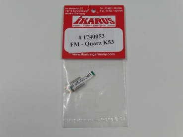 Ikarus transmitter quartz FM | 40 Mhz | K53 # 1740053