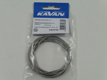 Kavan stainless steel wire rope 2.mm / 2M #KAV732