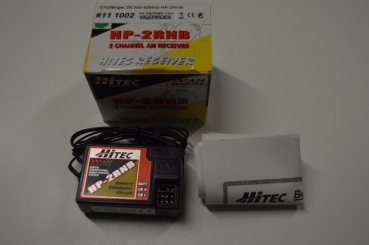 Multiplex Hitec receiver HP-2RNB | 2CH | AM | 40Mhz #111002