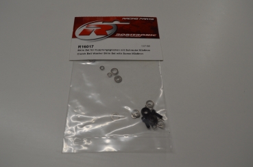 Robitronic Shim Set für Kupplungsglocken mit Schraube M3x8mm #R16017