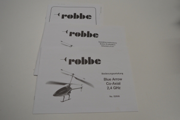 Robbe Blue Arrow Bedienungsanleitung