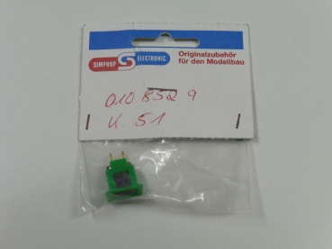 Simprop transmitter quartz | 40Mhz | K51 # 0108529