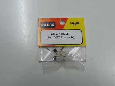 Simprop Micro 2 clevis with threaded sleeves for 1.2 mm wire # 1077139