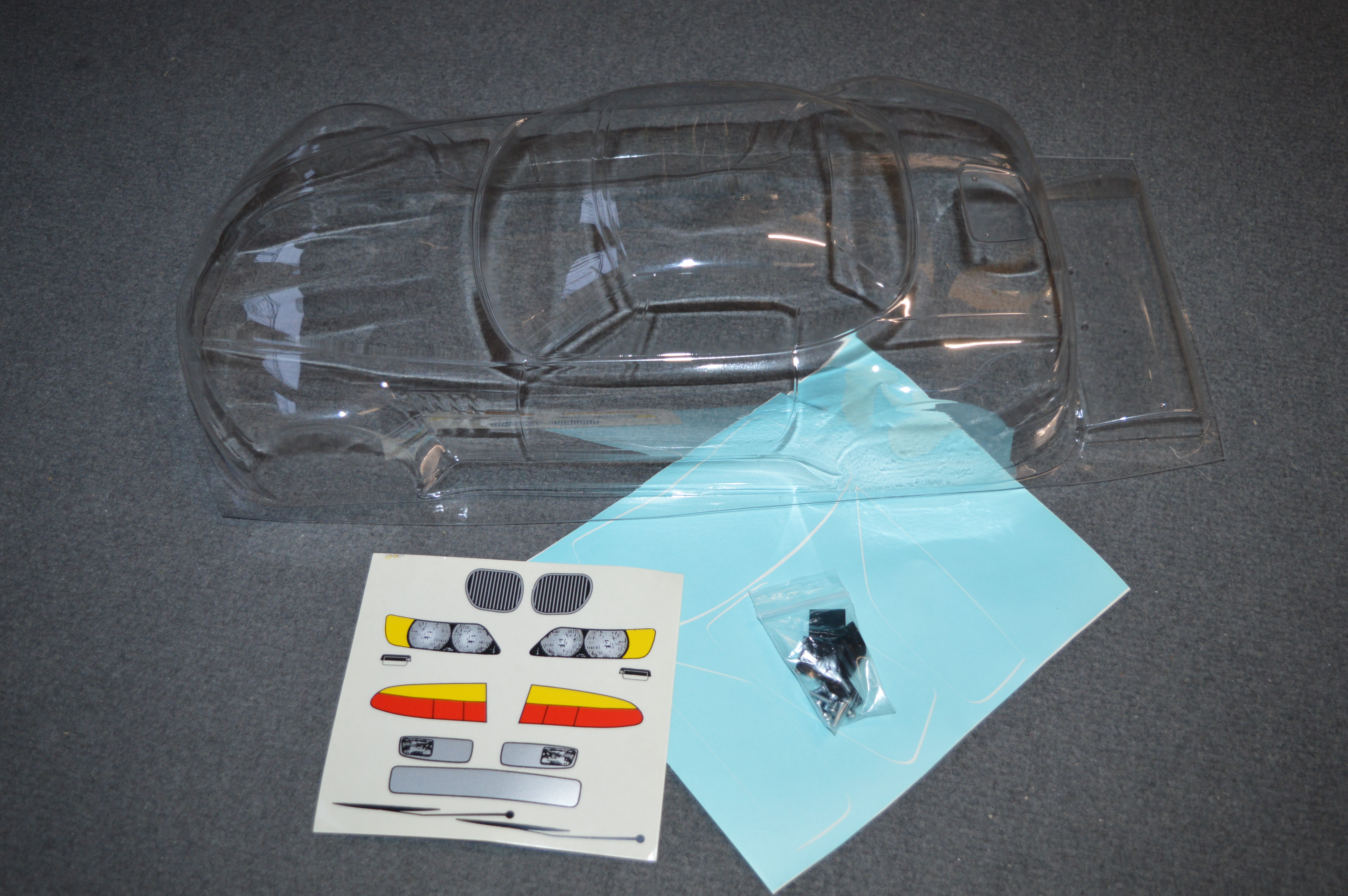 WMS RC SHOP Modellbau Shop - BMW Z3 Karosserie Set 1:10 #WMS-126