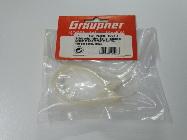 Graupner Radicator hose ties / battery straps #5001.7