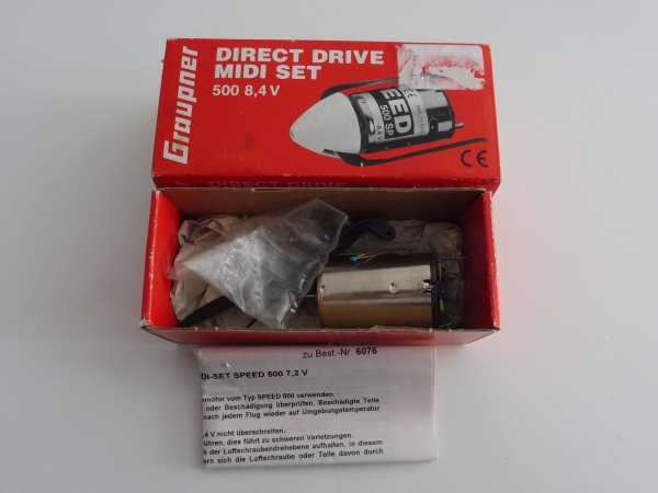 Graupner Direct Drive Midi Set 500 | 8.4V #6076