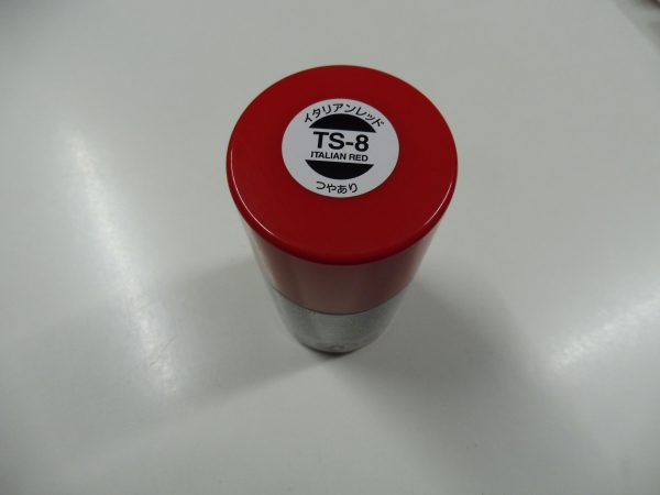 Tamiya Acrylic Spray TS-8 Italian Red # 85008
