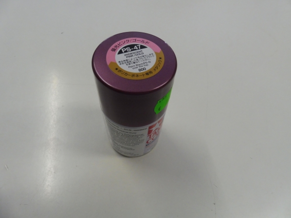 Tamiya Polycarbonat Spray PS-47 Iridescent Pink/Gold  #86047